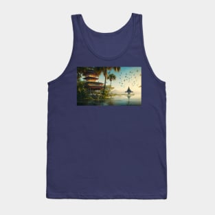 Pagoda Paradise Tank Top